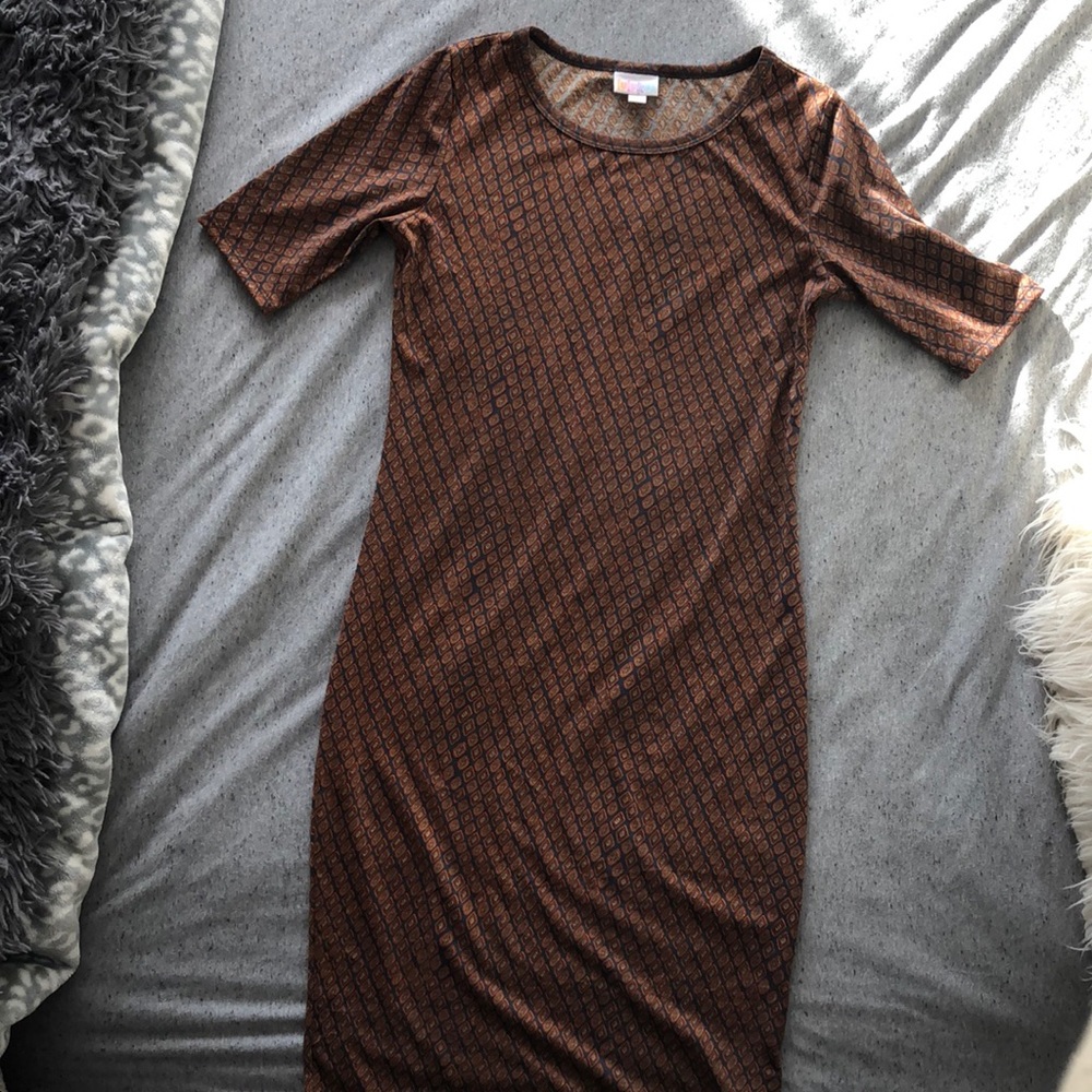 Midi fun patterned dress